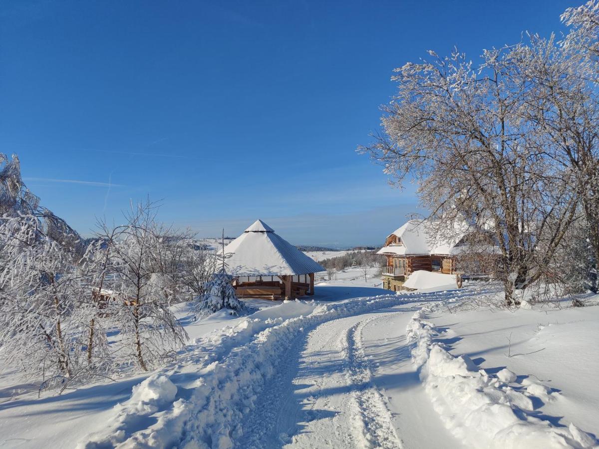Wrzosowy Dwor - Spa Skomielna Czarna Kültér fotó